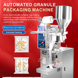 Machine d'emballage de remplissage latéral pour sachets de film plastique, tasses doseuses, café en grains, aliments, bonbons, noix, thé, riz - Vente en gros usine - Product Image 3