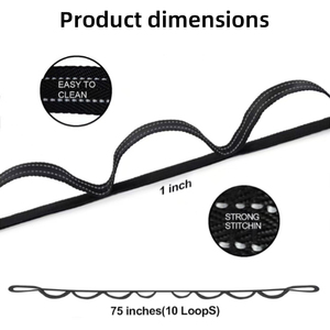 AOFIT أفضل مرونة <span class=keywords><strong>3</strong></span> مجموعات الثقيلة TPE المقاومة المادية حلقة عصابات تجريب للرجال والنساء للياقة البدنية - Product Image 2