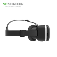 VR SHINECON OEM Service lunettes de réalité virtuelle 3D FOV 110 degrés lunettes VR avec bouton d'action