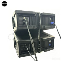 Módulo de Línea Activa Doble de 8 Pulgadas Pro Sound HDL 10-A, Sistema de Audio Profesional para DJ, Altavoces de Línea Doble de 8 Pulgadas