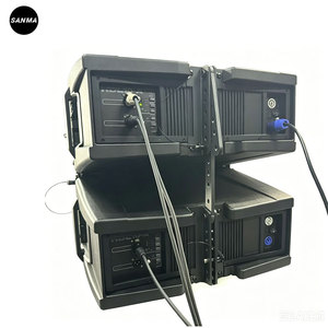 โมดูลลำโพงไลน์อาร์เรย์แบบแอคทีฟ Pro Sound HDL 10-A ขนาด 8 นิ้วคู่ ระบบเสียงระดับมืออาชีพสำหรับดีเจ PA ลำโพงไลน์อาร์เรย์คู่ขนาด 8 นิ้ว - Product Image 4