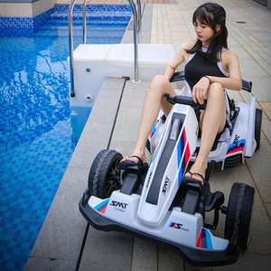 Go-Kart Elettrico per Bambini con Batteria 24V, Auto a 4 Ruote con Batteria, Veicolo Drift - Product Image 1