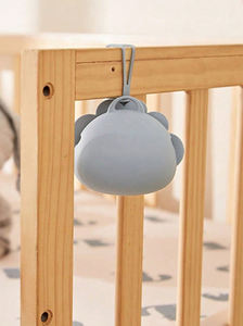 लड़कों और लड़कियों के लिए BPA-मुक्त खाद्य ग्रेड सिलिकॉन प्यारा बिल्ली के आकार का पेसिफायर होल्डर केस पोर्टेबल पेसिफायर क्लिप - Product Image 4