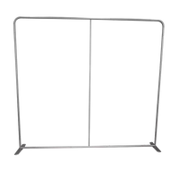Support de toile tendue personnalisé pour conférences et salons professionnels, fabrication OEM, vente en gros, portable, sublimation par transfert thermique, USA, Royaume-Uni, Europe