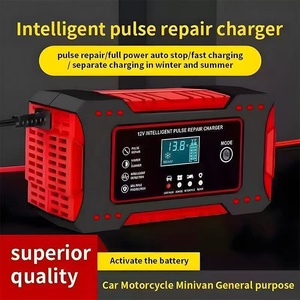<span class=keywords><strong>Chargeur</strong></span> de batterie intelligent 12V6A pour moto et voiture, vente en gros directe usine 2026 - Product Image 6