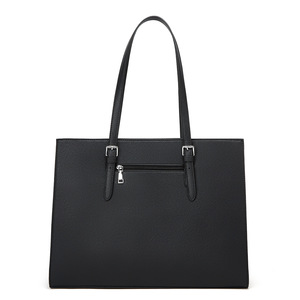 <span class=keywords><strong>Sac</strong></span> Fourre-Tout en Cuir PU Imperméable de 15,6 Pouces, Mallette d'Affaires Légère avec Grande Capacité, <span class=keywords><strong>Sac</strong></span> à Main et <span class=keywords><strong>Sac</strong></span> à <span class=keywords><strong>Bandoulière</strong></span> - Product Image 4