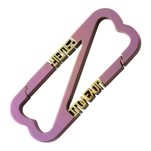 Titanium alloy keychain, multi-functional <b>car</b> <b>key</b> pouch pendant, <b>key</b> <b>ring</b>, simple quick-release, personalized women's patterned - Product Image 4