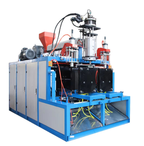 Machine de moulage par extrusion-soufflage de bouteilles en plastique bicolore machine de fabrication de pots de bidons d'<span class=keywords><strong>eau</strong></span> - Product Image 2