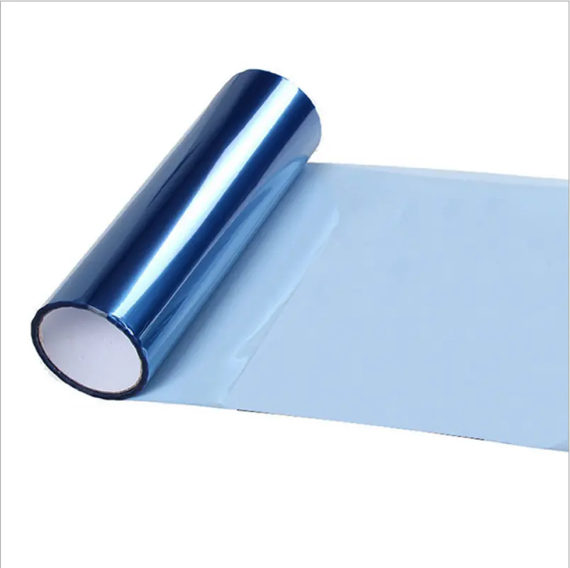 Film vinyle 0.3x10m, couleur bleue en Pvc, pour phare de voiture, couleur aléatoire