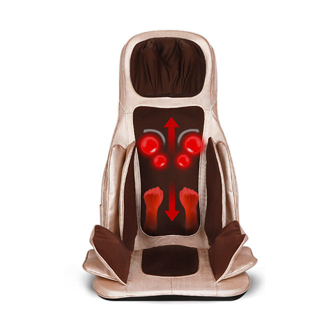Newest Portable Kneading Infrared Heating Vibration Home Neck And Shoulder Buttocks Massager Electric Car Seat Cushion Massage