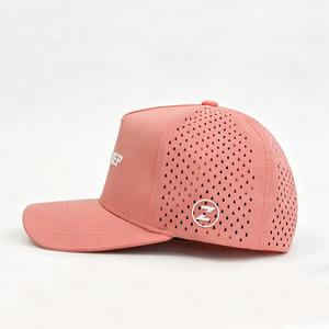 Gorra de Béisbol Deportiva Personalizada de 6 Paneles, Impermeable, con Perforaciones Cortadas a Láser, Transpirable, para Golf, Running, para Hombres y Mujeres - Product Image 4
