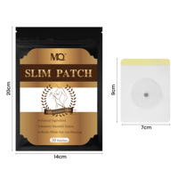 L'aimant naturel accélère le métabolisme et brûle efficacement les graisses pour perdre du poids 10 pièces/boîte Patch mince