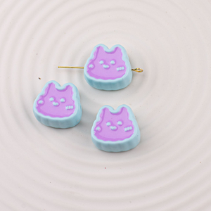 เครื่องประดับเรซินพลอยลูไซต์แบนเรียบจี้แฟชั่นสำหรับทำปากกาพวงกุญแจอุปกรณ์เสริมผมจำนวนมาก - Product Image 5