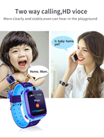 Reloj Inteligente para Niños Q19 con Rastreador GPS, Antipérdida, SOS, Juegos, Videollamada, Teléfono 2G y Tarjeta SIM, Modelo 2024 para Niños y Niñas, Q12