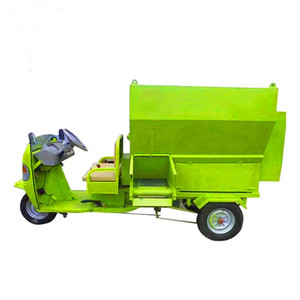 Camión Eléctrico para Distribución de Alimento para Ganado Vacuno y Ovino, Carro de Alimentación Automático de Tres Ruedas, Dispensador de Forraje para Granja - Product Image 2