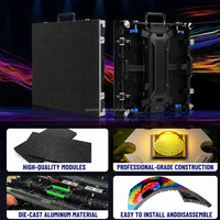 Pantalla LED de 500x500mm P3.91 con Unión sin Costuras, Instalación Colgante, Servicio Postventa, Alquiler para Bodas, Fondo de Video Wall