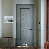 Dernière conception de portes d'appartement certifiées UL CE AS Porte en bois coupe-feu d'hôtel 5 étoiles Porte de chambre d'hôtel insonorisée et ignifuge
