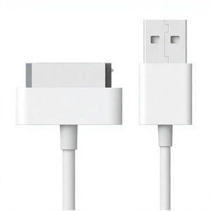 เจเทคสายซิงค์และสายชาร์จ USB พร้อมวัสดุ TPE สำหรับ<span class=keywords><strong>ไอ</strong></span><span class=keywords><strong>โฟน</strong></span> 4/4s <span class=keywords><strong>ไอ</strong></span><span class=keywords><strong>โฟน</strong></span> 3G/<span class=keywords><strong>3GS</strong></span> <span class=keywords><strong>ไอ</strong></span>แพด 1/2/3 สำหรับ 3.3 ฟุต (สีขาว) - Product Image 4