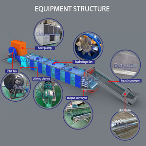 Fully Automatic Mesh Belt Dryer Seeds Drying Machine Pumpkin Seeds Cleaning and Drying Machine Pumpkin Seeds Dehydration Machine - Product Image 2