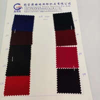 Vente directe d'usine 100% polyester flocage velours tissu en gros