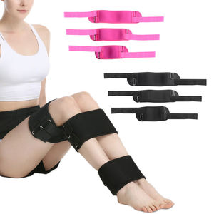 Sangle de Correction Respirante pour Genou Valgus, Orthèse Redresseuse pour Déformités en O et en X, 3 Pièces, avec Crochets - Product Image 1