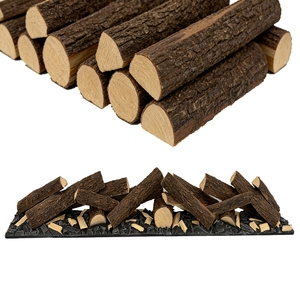 Chimenea Eléctrica Decorativa 3D de Poliresina Artificial Hecha a Mano OEM con LED - Product Image 1