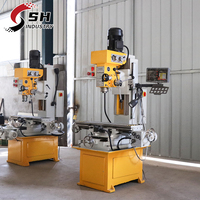 Machine de perçage et de fraisage verticale miniature Shenghuan ZX50C, broche MT4, type universel, moyenne capacité, 110V/220V/380V, 230-1825