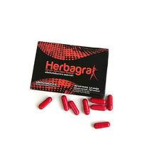 Approvisionnement d'usine Maca Homme Hommes Énergie Fournissant Puissance Max Capsules de Supplément à Base de Plantes