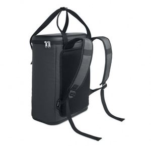 Cooler Rucksack <b>Waterproof</b> Made Water-repellent 600D RPET w PE <b>Foam</b> Insulation PEVA Lining 20L Backpack Travel Sports Silk - Product Image 2