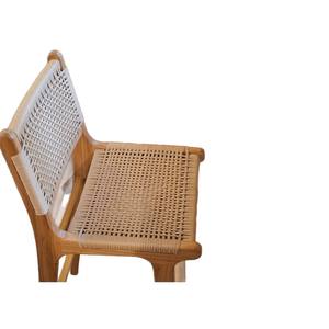 Taburete de Bar de Madera Maciza Estilo Japonés, Color Natural, Resistente, para Cafetería, Bar, Uso Doméstico - Product Image 5