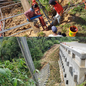 جهاز حفر آبار التفجير بالمناجم يعمل بالهواء المضغوط بالكامل أو بمحرك كهربائي أو هوائي محمول لتعزيز حماية الجدران الصخرية - Product Image 6