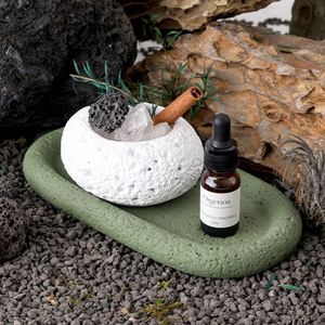 Venta al por mayor de fábrica: Contenedores nórdicos de cemento ecológicos para velas aromáticas, tazas para velas perfumadas, decoración del hogar para interiores. - Product Image 3