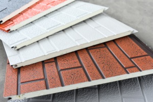 Panel Sándwich Compuesto Ignífugo de China, Paneles Metálicos para Techo, Panel Sándwich de Acero Galvanizado, <span class=keywords><strong>Teja</strong></span> Sándwich - Product Image 2