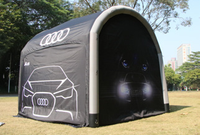Structures gonflables publicitaires, tente gonflable modulaire |   Tente d'événement extérieur avec structure en TPU, installation rapide et design personnalisé