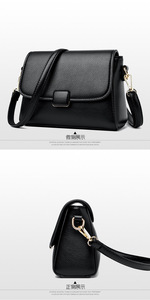 Luxury Women's Messenger Bags for Women's PU Leather <b>Shoulder</b> Saddle Bag Girls Leather <b>Shoulder</b> <b>Sling</b> Crossbody <b>Shoulder</b> Bag - Product Image 4