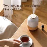 Diffuseur d'arômes en céramique et bois massif Kegao 130 ml, diffuseur de parfum pour la maison, machine de diffusion d'arômes, humidificateur d'air, personnalisable