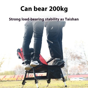 Nuova sedia da pesca reclinabile portatile pieghevole in stile europeo strumenti per la pesca - Product Image 2