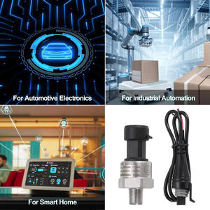 AKS 圧力トランスデューサー センサー コネクター、1/8インチ NPT 200 PSI 圧力トランスミッター オイル 燃料 水 空気 - Product Image 6