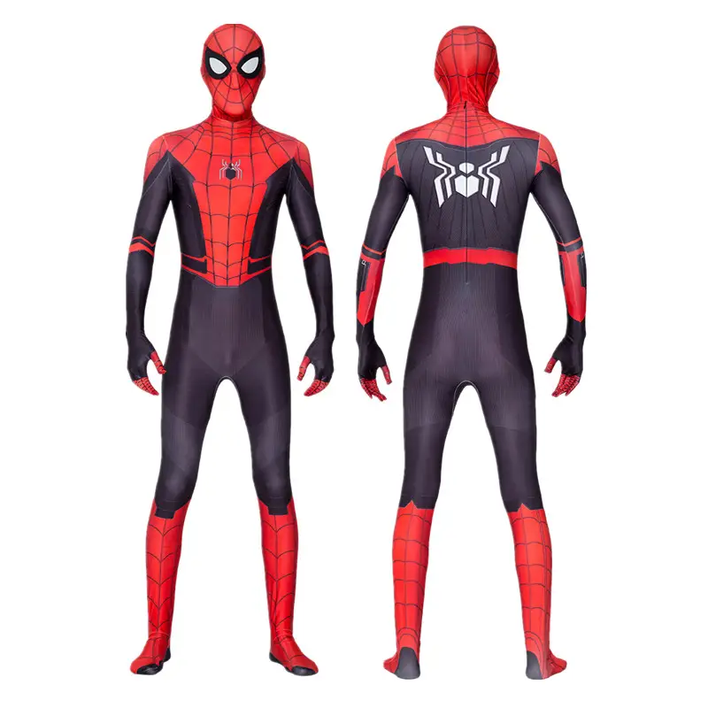 High quality cosplay superhero spiderman costume kids spiderman costume