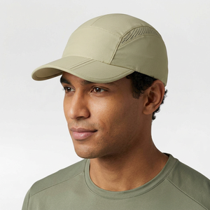 Gorra de béisbol negra de 6 paneles con parche con logo frontal, ajuste regulable para hombre, estilo casual, tela de sarga, 100% algodón - Product Image 3