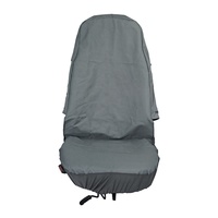 Protecteur de siège de voiture Taille personnalisée Style sport Housses de siège avant en rouge en tissu Oxford doux