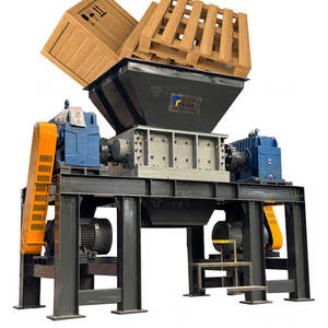 1000-3000 kg/h Pallet di legno di scarto di legno Pallet modello di legno modello trituratore macchina di riciclaggio del legno macchina - Product Image 1