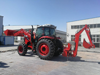 Chargeur frontal de tracteur agricole haute performance avec capacité de levage élevée pour tracteurs de culture en ligne de 50 à 120 CV