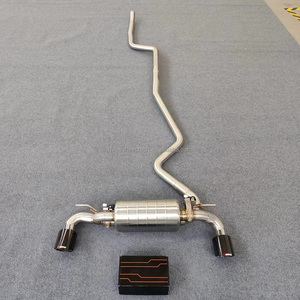 Tubo de escape de <span class=keywords><strong>precio</strong></span> de fábrica para <span class=keywords><strong>Bmw</strong></span> 1 Series E87 F20 F21 116i 118i 120i 125i calidad Ss304 silenciador con válvula Catback sistema de escape - Product Image 3