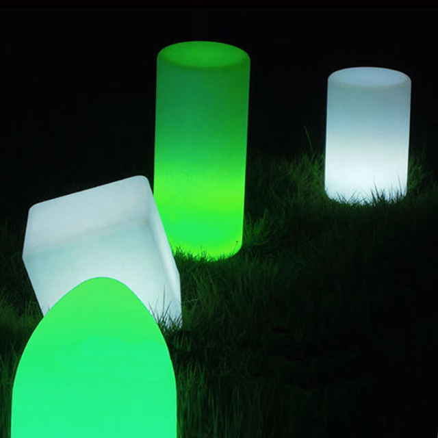 Наружная водонепроницаемая цветная подсветка rgb, кубическое сиденье для вечеринки, свадьбы, мероприятия, пластиковые кубики льда с подсветкой, светодиодная подсветка, мебель