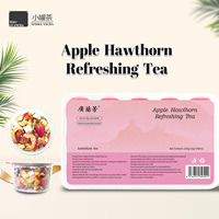 Thé Premium Nettoyant pour les Reins à la Pomme et à l'Aubépine avec Tranches de Fruits Séchés en Vrac pour le Bien-être