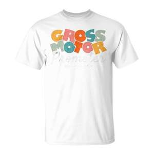 Camiseta Promocional para Asistente de Fisioterapeuta Pediátrico, Promotor de Motricidad Motora - Product Image 1