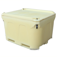 Glacière pour poisson, glacière marine, glacière de bateau, grande glacière isotherme pour utilisation en lac et en rivière 220L-1000L