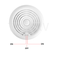 Ventilateur d'extraction d'air rond à tête de champignon, haute qualité, 12V CC, forte puissance, pour toit, usage domestique, prix usine, OEM