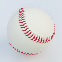 Balle de baseball en PVC rigide cousue à la main, balle d'entraînement de 9 pouces pour les jeunes et les adultes, pour l'entraînement au battement